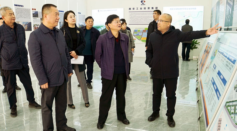 市人大财经委 常委会预算工委一行到抖圈集团泾河产业园调研座谈